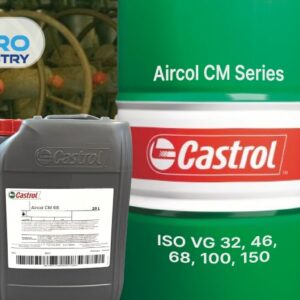 Castrol Aircol CM 100 Air compressor oil type VDL 20L canister - Image 3