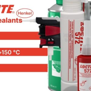 Loctite 572 Pipe Thread Sealant for M80 coarse threads 250ml tube - Image 4