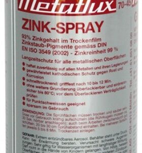 Metaflux 70-08 High-grade Anti-corrosion Zinc Spray grey 400 ml - Image 3