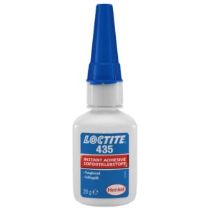 Loctite 435 Low viscosity instant adhesive clear 20g bottle - Image 1