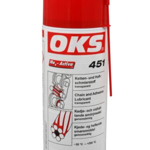 OKS 451 Chain and Adhesive Lubricant, transparent, Spray 400ml - Image 3