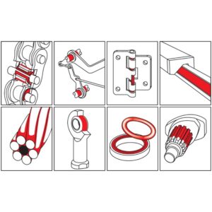 OKS 451 Chain and Adhesive Lubricant, transparent, Spray 400ml - Image 4