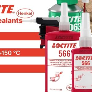 Loctite 566 Pipe Thread Sealant for metal fittings low strength 50ml - Image 3