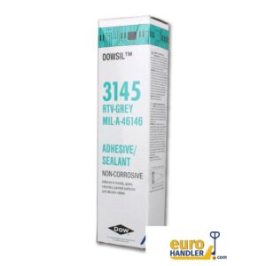 Dowsil 3145 RTV silicone adhesive sealant MIL-A-46146 grey 90ml tube - Image 3