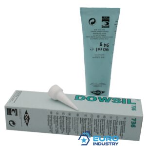 Dowsil 736 Heat resistant sealant red 90ml tube - Image 4