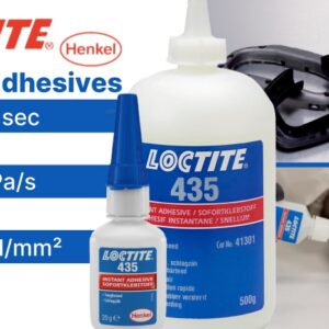 Loctite 435 Low viscosity instant adhesive clear 20g bottle - Image 3