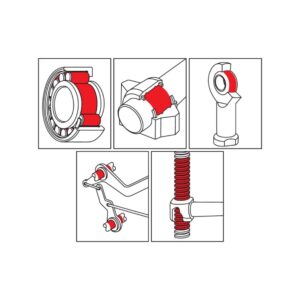 OKS 402 roller bearing high performance grease 400ml cartridge - Image 4