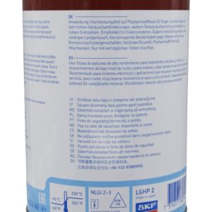 SKF LGHP 2 High temperature bearing grease for electric motors 1kg - Image 3