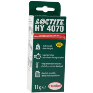Loctite HY 4070 Two Part Repair Instant Adhesive ultra fast clear 11g - Image 4