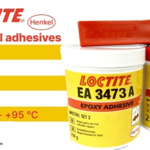 Loctite EA 3473 Fixmaster Fast Set Steel Putty Repair Metal SetS3 500g - Image 3