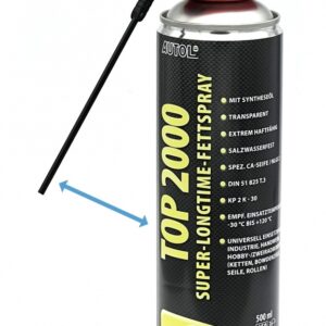 AUTOL TOP 2000 Super-Longtime grease 500ml spray can - Image 3