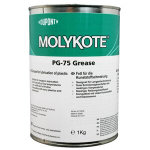 Molykote PG-75 Plastislip grease based on MO/PAO NLGI-2 1kg can - Image 1