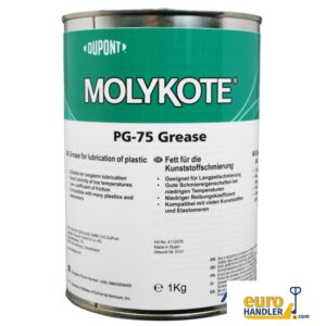 Molykote PG-75 Plastislip grease based on MO/PAO NLGI-2 1kg can - Image 2