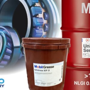 Mobil Unirex EP 2 High performance lithium grease 380g cartridge - Image 5