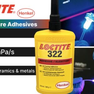 Loctite AA 322 UV Light-curing Adhesive for plastics yellow 250ml - Image 4