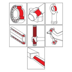 OKS 416 Low-temperature and high-speed grease 400ml cartridge - Image 4