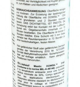 Dowsil 3145 RTV MIL-A-46146  Adhesive sealant 310ml cartridge - Image 3