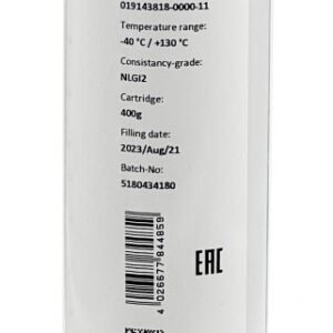 Arcanol LOAD400 Universal rolling bearing grease NLGI 2 400g cartridge - Image 3