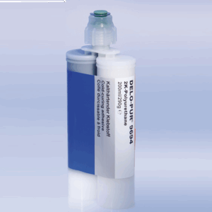 Delo-Pur 9694 Two Part Polyurethane Glue black 290g cartridge - Image 1