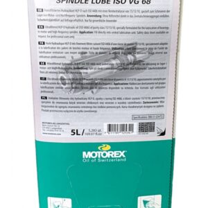 Motorex Spindle Lube ISO VG 68 Hydraulic oil Hyperclean 5L - Image 3