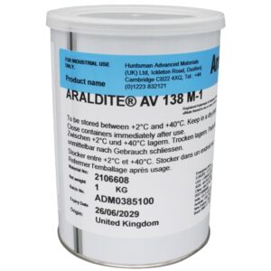 Huntsman Araldite AV 138 M-1 Epoxy adhesive 1kg can - Image 1