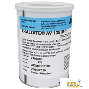 Huntsman Araldite AV 138 M-1 Epoxy adhesive 1kg can - Image 2