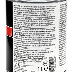 Loctite LB 8105 Food Grade Lubricant IDH-Nr. 1117480, 1 L can - Image 3