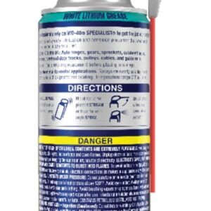 WD-40 Specialist White lithium grease 400ml Smart Straw spray - Image 6