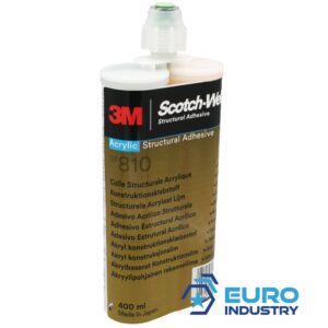 3M Scotch-Weld DP810 Acrylic Two Part Structural Adhesive green 400ml - Image 3