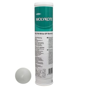 Molykote G-0052 FM White EP bearing grease NLGI-2 380g cartridge - Image 1