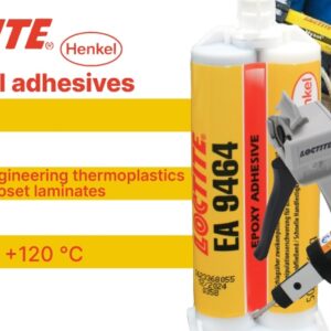 Loctite EA 9464 Two Part Epoxy Adhesive grey 50ml cartridge - Image 5