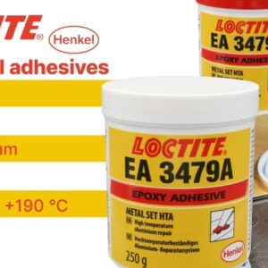 Loctite EA 3479 Two Part Epoxy Adhesive high temp repair kit 500g - Image 5