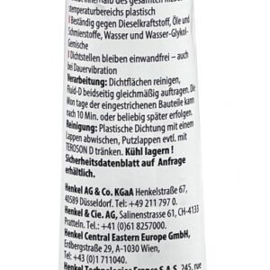 Teroson VR 410 Non-curing Housing & Flange Sealant blue 200ml tube - Image 3
