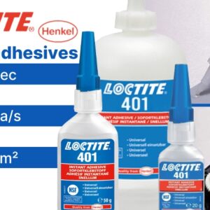 Loctite 401 Instant adhesive super glue for all surfaces 500 gram - Image 3