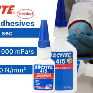 Loctite 415 CA Instant adhesive for metals high viscosity clear 20g - Image 5