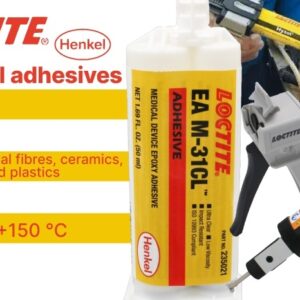 Loctite EA M-31 CL MED Two Part Medical Device Epoxy Adhesive 50ml - Image 5