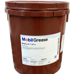 Mobilux EP 0 Lithium-based Semi-fluid Bearing Grease 18kg bucket - Image 1