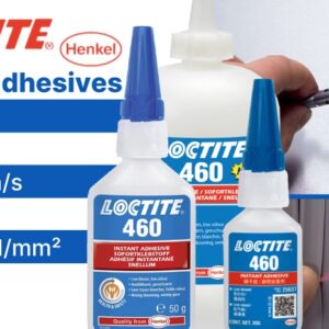 Loctite 460 Alkoxyethyl CA instant glue low viscosity low odour 20g - Image 3