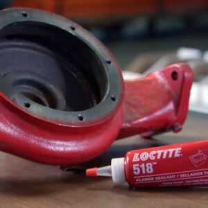 Loctite 518 Liquid Gasket Sealant medium strength red 300ml tube red - Image 7