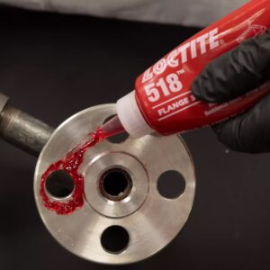 Loctite 518 Liquid Gasket Sealant medium strength red 50ml cartridge - Image 5