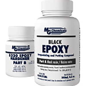 MG Chemicals 832B-375ML Black Epoxy Epoxy Resin Adhesive 375 ml - Image 1