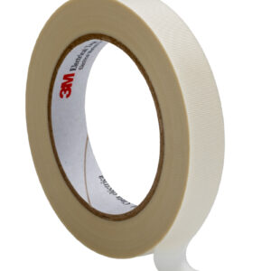 3M Scotch 69 Scotch 69 Cloth Tape, 33m x 12mm, White, Glass Finish - Image 1