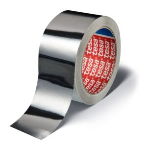 Tesa 50565 Conductive Aluminium Tape, 50mm x 50m - Image 1