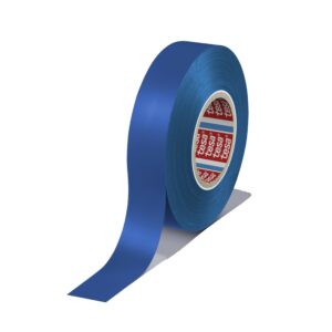 Tesa 4163 Blue Soft PVC Electrical Insulation Tape, 19mm x 33m - Image 1