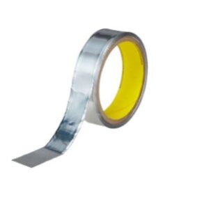 3M 425 Non-Conductive Aluminium Tape, 25mm x 10m - Image 1