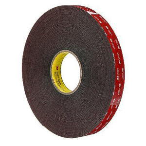 3M 5952F, VHB™ Black Foam Tape, 19.0mm x 14.0m, 1.10mm Thick - Image 1