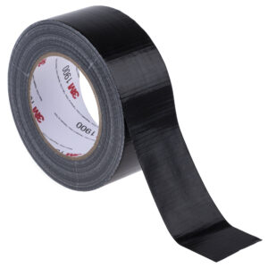 3M VALUE DUCT 1900 Scotch 1900 Duct Tape, 50m x 50mm, Black - Image 1
