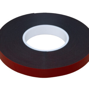 RS PRO Black Double Sided Foam Tape, 19mm x 11m, 1.6mm Thick - Image 1