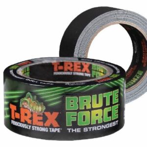 T-REX T Rex Brut Force 242775 Duct Tape, 9.14m x 48mm, Black - Image 1