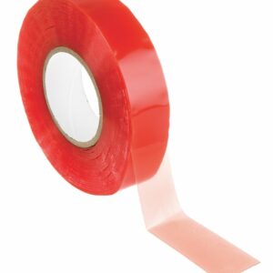 Hi-Bond HB397F Transparent Double Sided Polyester Tape, 0.23mm Thick, 15.6 N/cm, PET Backing, 38mm x 50m - Image 1